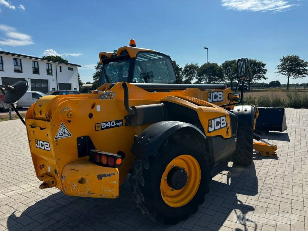 JCB 540-140 HiViz 4x4x4*Palettengabel+Schaufel 14Mtr رافعة تلسكوبية
