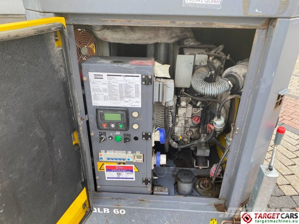 Atlas Copco QLB60 Tower Light 4x 320W Led 拖车式灯塔