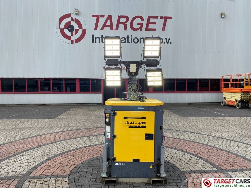 Atlas Copco QLB60 Tower Light 4x 320W Led 拖车式灯塔