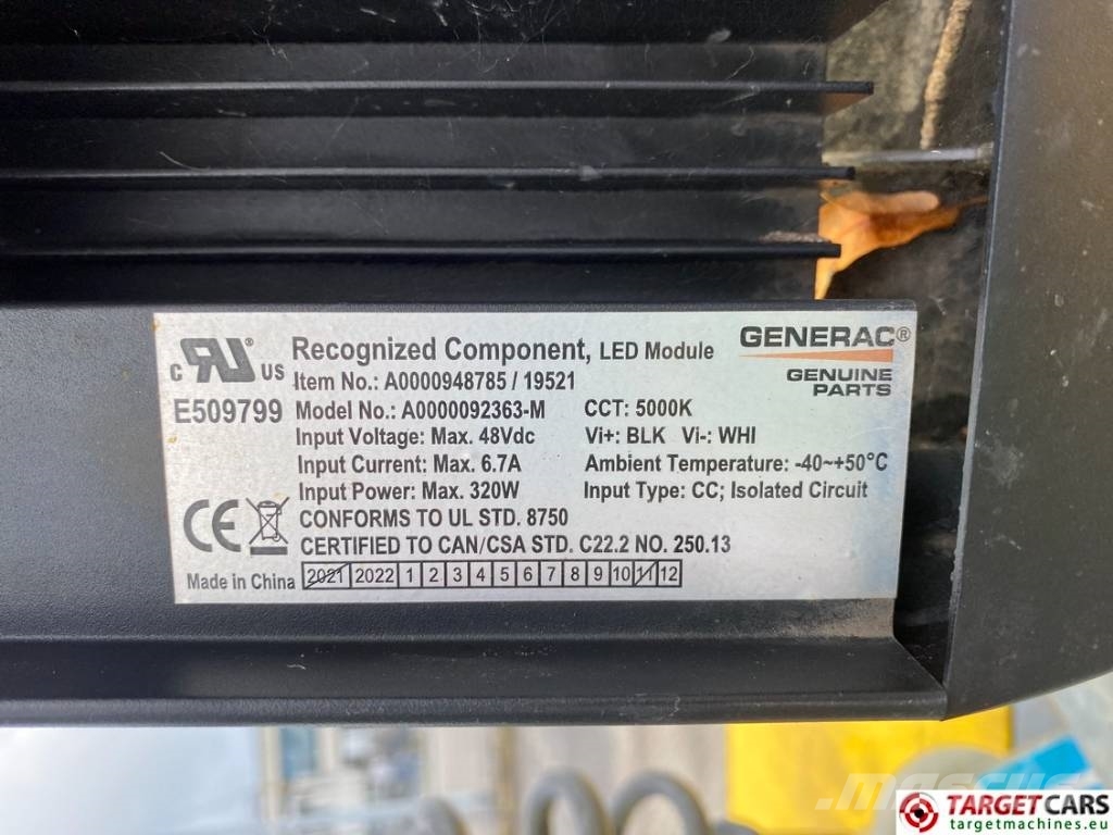 Atlas Copco QLB60 Tower Light 4x 320W Led 拖车式灯塔