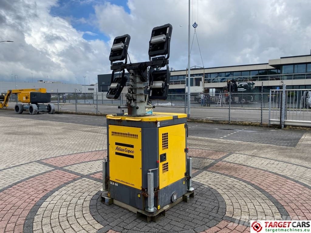 Atlas Copco QLB60 Tower Light 4x 320W Led 拖车式灯塔