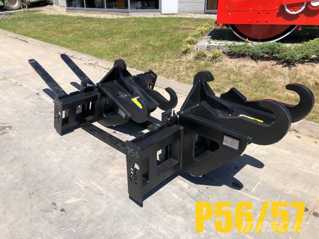 WIDŁY załadunkowe/Loading forks (P56/P57) Pallegafler