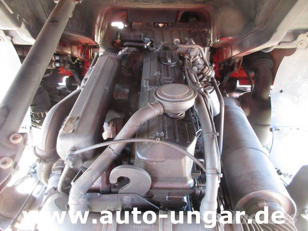 Mercedes-Benz 1224 AF 4x4 Metz LF16 Feuerwehr Doka 9-Sitzer Sper 소방차
