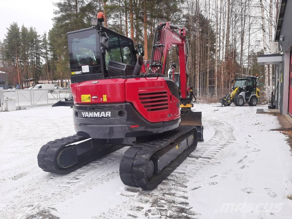Yanmar VIO80-1A - Myös vuokraus alk. 2900 €/kk! حفارات وسط 7 طن - 12 طن