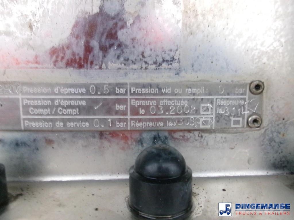 Magyar Bitumen / heavy oil tank inox 30.5 m3 / 1 comp + p Полуприцепы-Цистерны