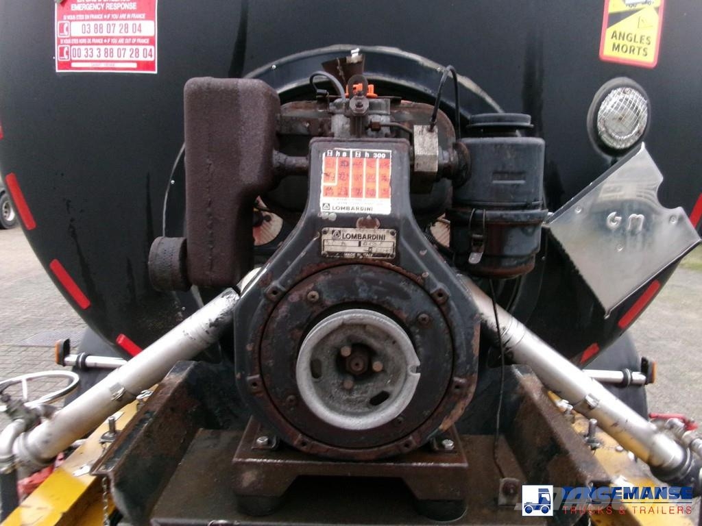 Magyar Bitumen / heavy oil tank inox 30.5 m3 / 1 comp + p Полуприцепы-Цистерны