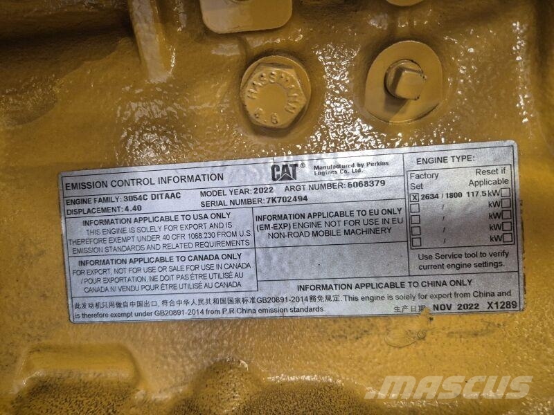 CAT 3054C DITAAC Engines