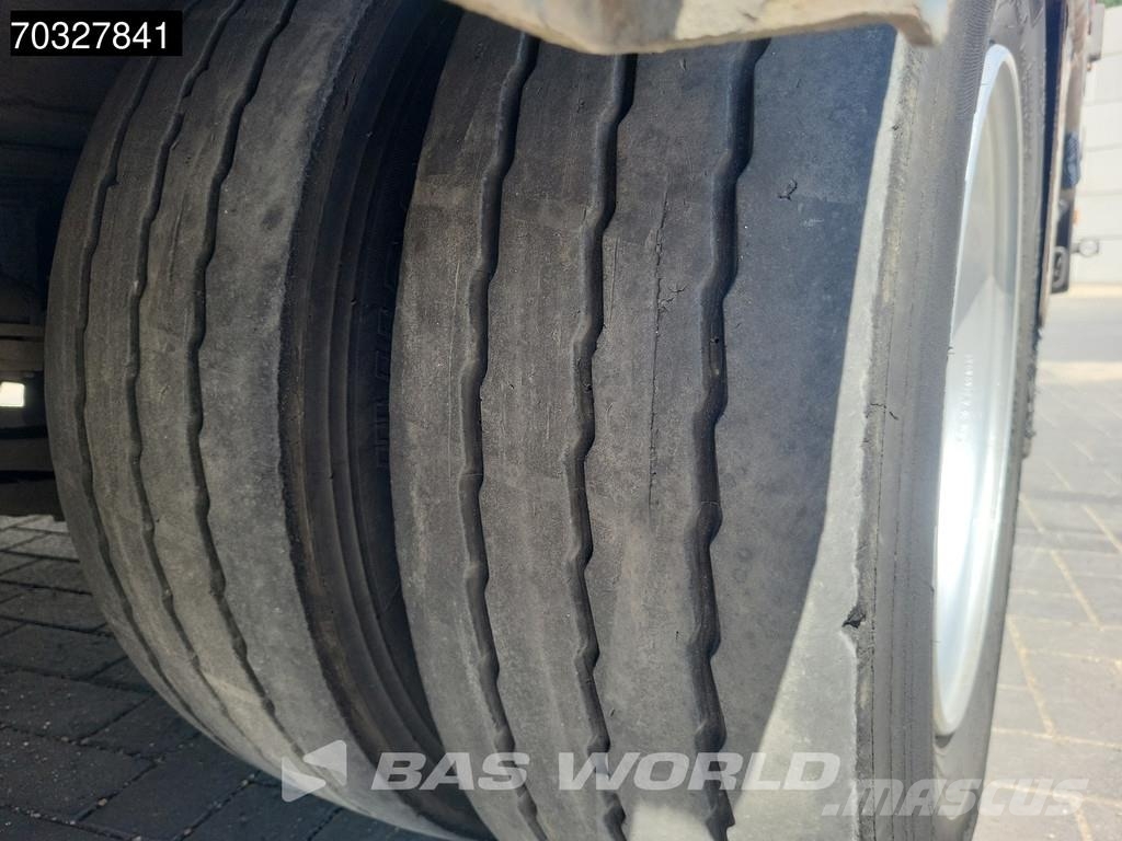 Faymonville F-S43-1AAF Steering Axle Ramps نصف مقطورة مسطحة منخفضة