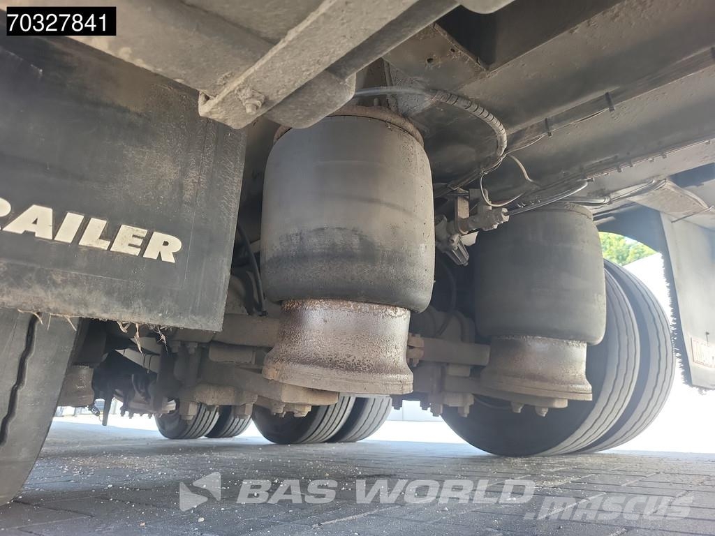 Faymonville F-S43-1AAF Steering Axle Ramps نصف مقطورة مسطحة منخفضة