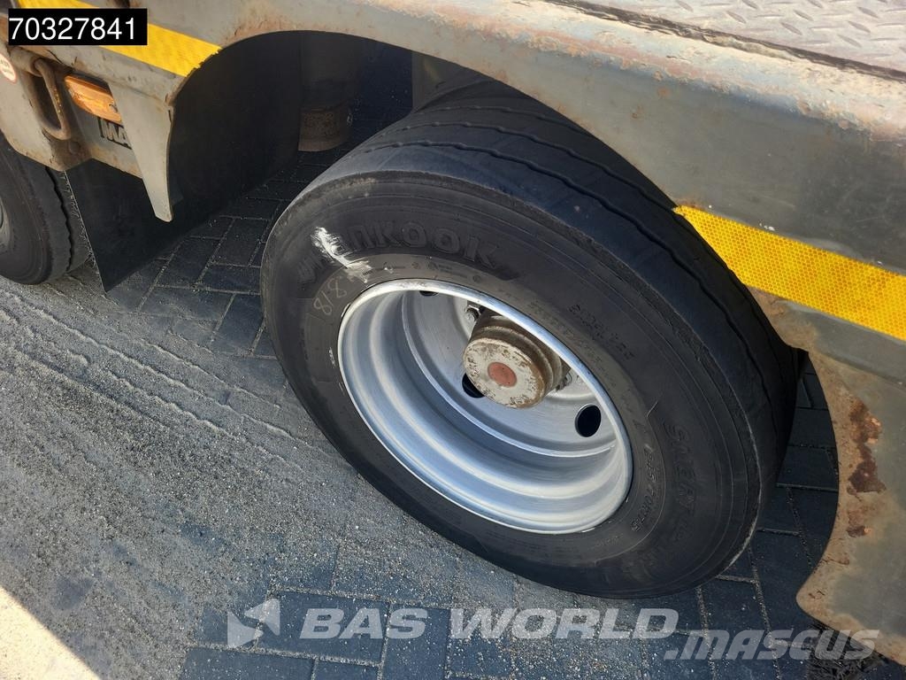 Faymonville F-S43-1AAF Steering Axle Ramps نصف مقطورة مسطحة منخفضة