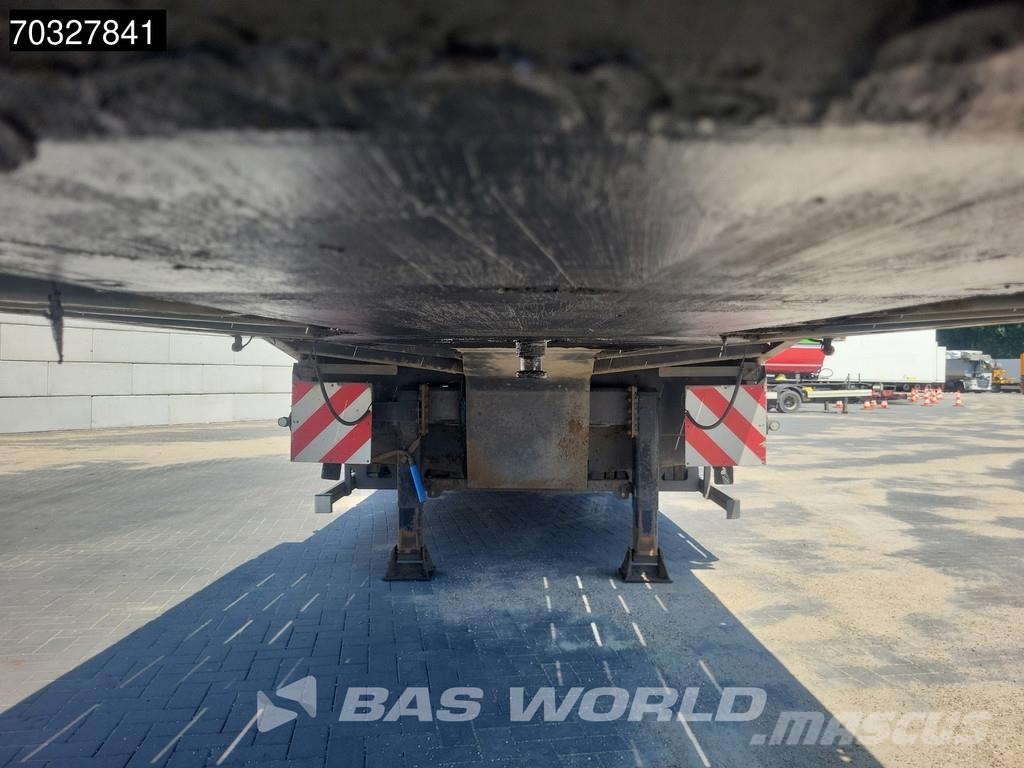 Faymonville F-S43-1AAF Steering Axle Ramps نصف مقطورة مسطحة منخفضة