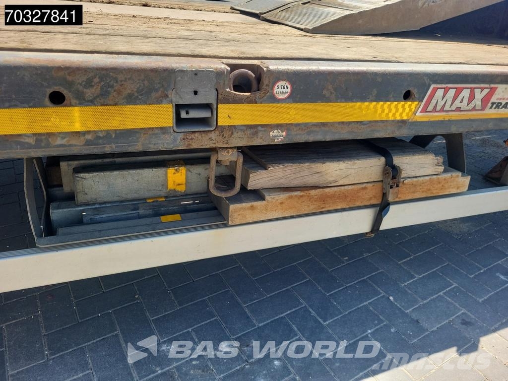 Faymonville F-S43-1AAF Steering Axle Ramps نصف مقطورة مسطحة منخفضة