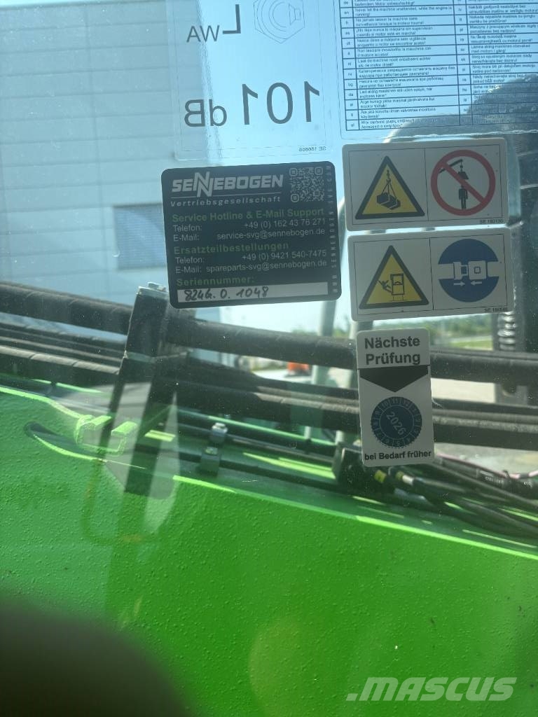 Sennebogen 824 M Stroje pro manipulaci s odpadem