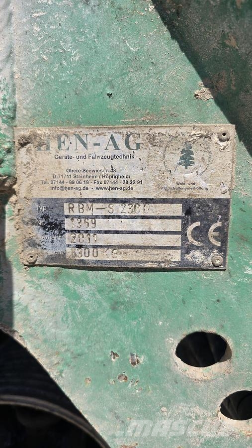 Hen AG RBM S2300 Steinfräse Drugi strojevi i priključci za obradu zemlje
