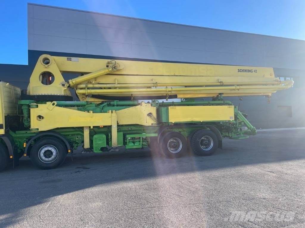 Mercedes-Benz Actros 4140 Bomba de hormigón Schwing 42 Betonikuorma-autot