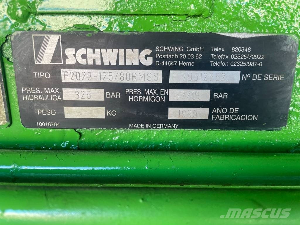 Mercedes-Benz Actros 4140 Bomba de hormigón Schwing 42 Betonikuorma-autot