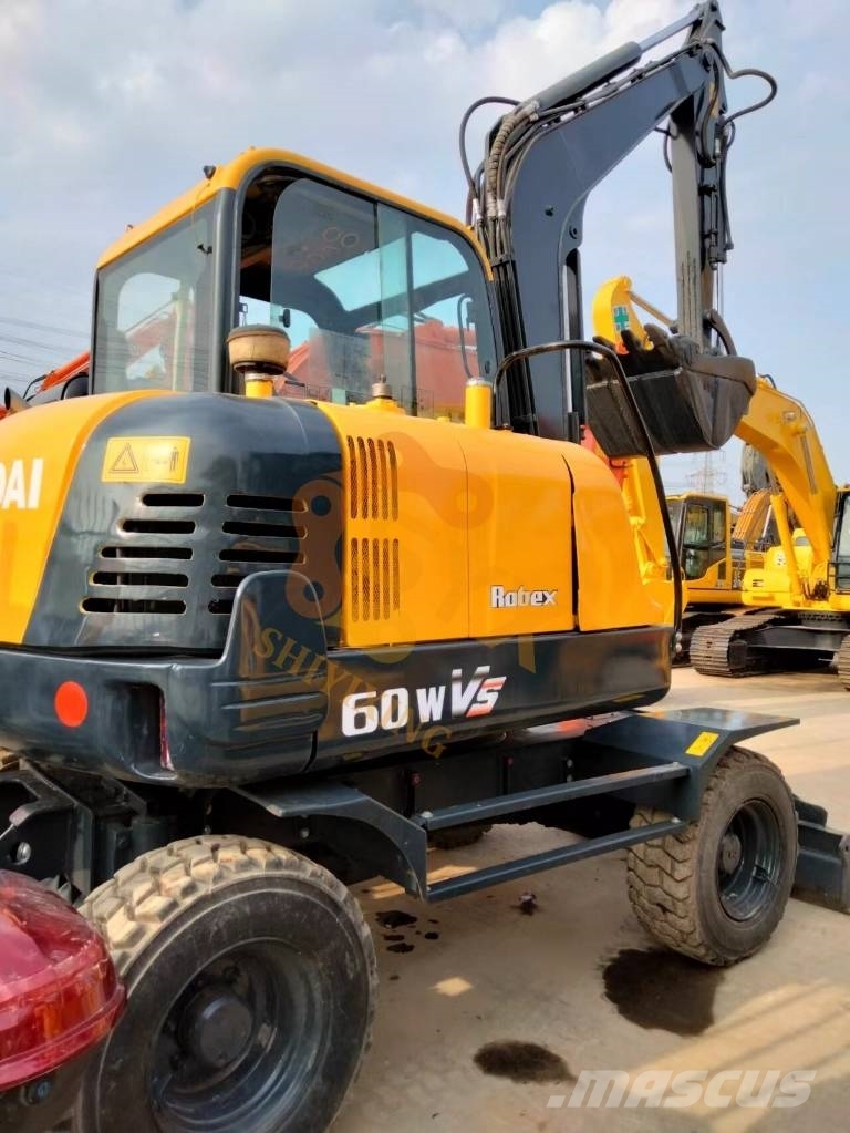 Hyundai 60 W VS Excavadoras de ruedas