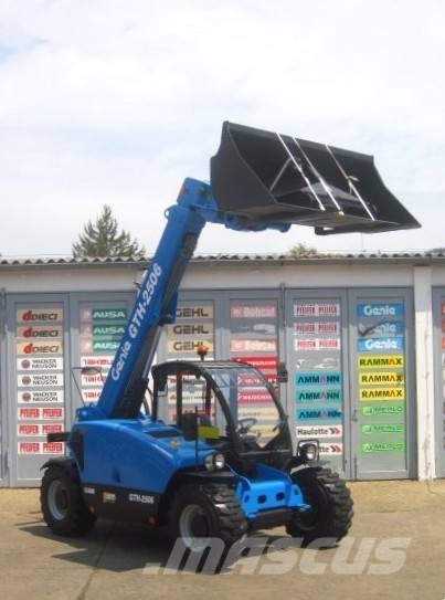 Genie Terex GENIE GTH 2506 6m/2.5t. GABEL+SCHAUFEL+HAKEN Телескопические погрузчики