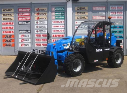 Genie Terex GENIE GTH 2506 6m/2.5t. GABEL+SCHAUFEL+HAKEN Телескопические погрузчики