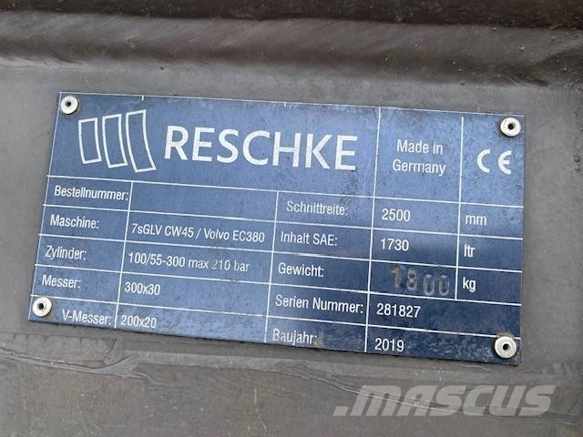 Reschke (990001098) 2.50 m GLV / ditch cleaning bucket CW Andet tilbehør