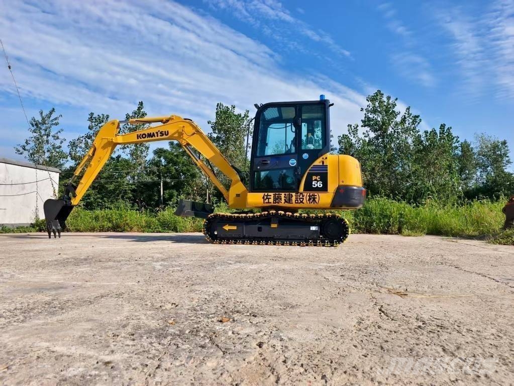 Komatsu PC 56-7 Mini ekskavatörler, 7 tona dek