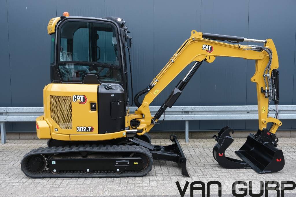CAT 302.7 CR | 2023 | 298h | Airco | Mini excavators < 7t (Mini diggers)