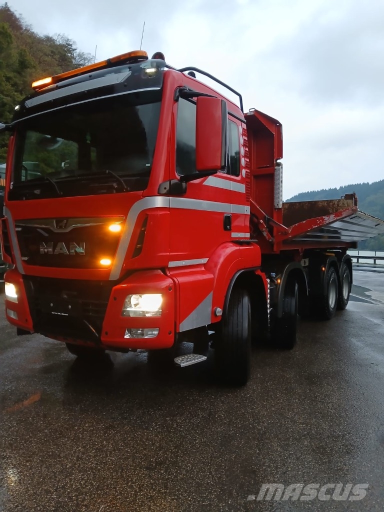 MAN 41.460/MEILLER GESTEINSKIPPER/BORDMATIK/ERSTBESITZ Kipper