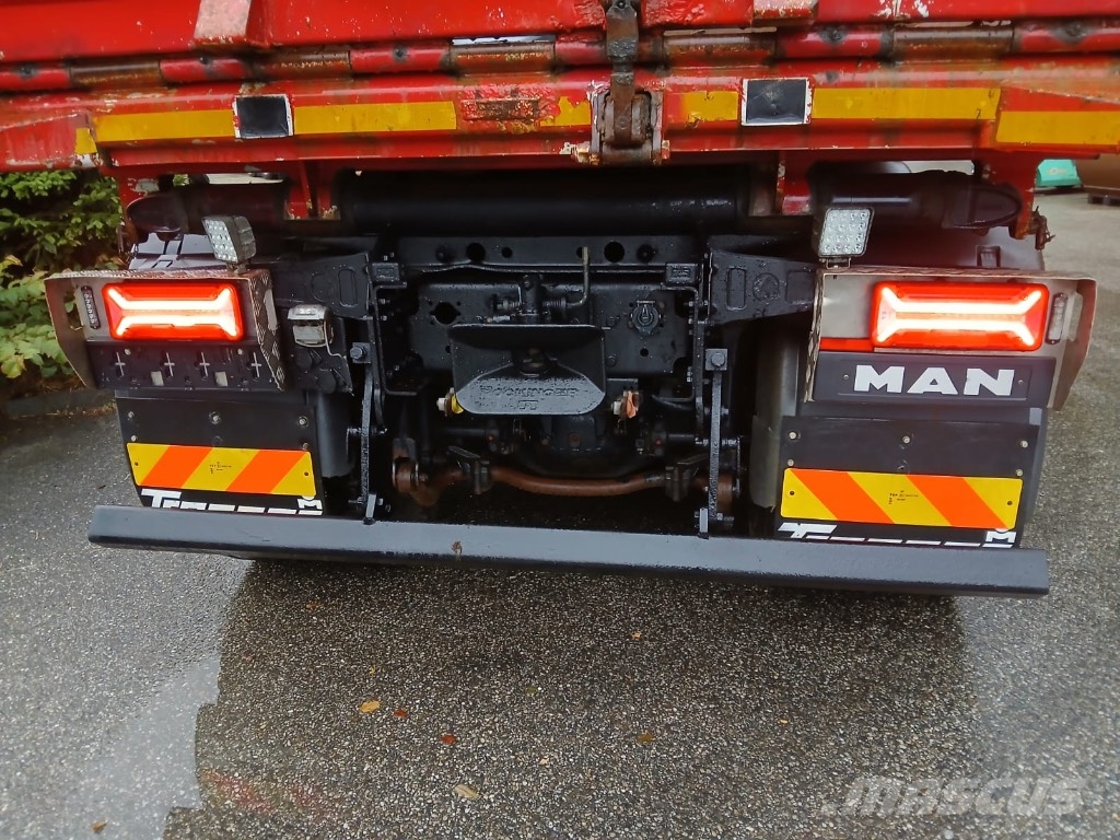 MAN 41.460/MEILLER GESTEINSKIPPER/BORDMATIK/ERSTBESITZ Kipper