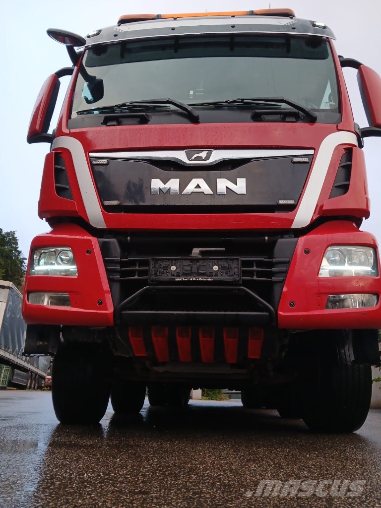 MAN 41.460/MEILLER GESTEINSKIPPER/BORDMATIK/ERSTBESITZ Kipper