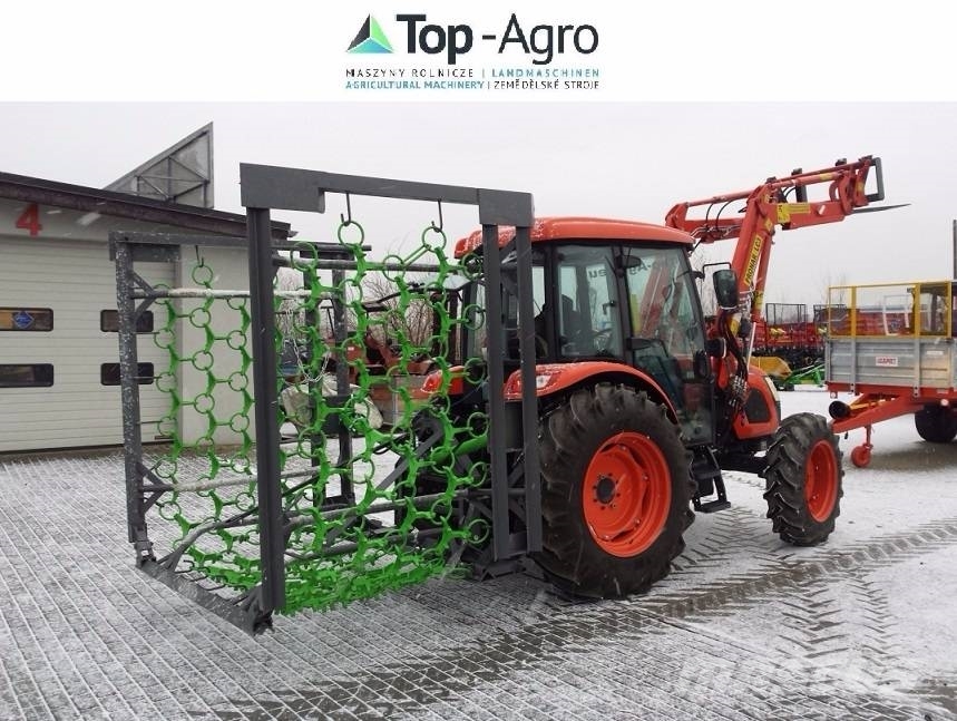 Top-Agro 4,0m /4row, Chain Harrow, Herse chaîne / weeder Sjetvospremači