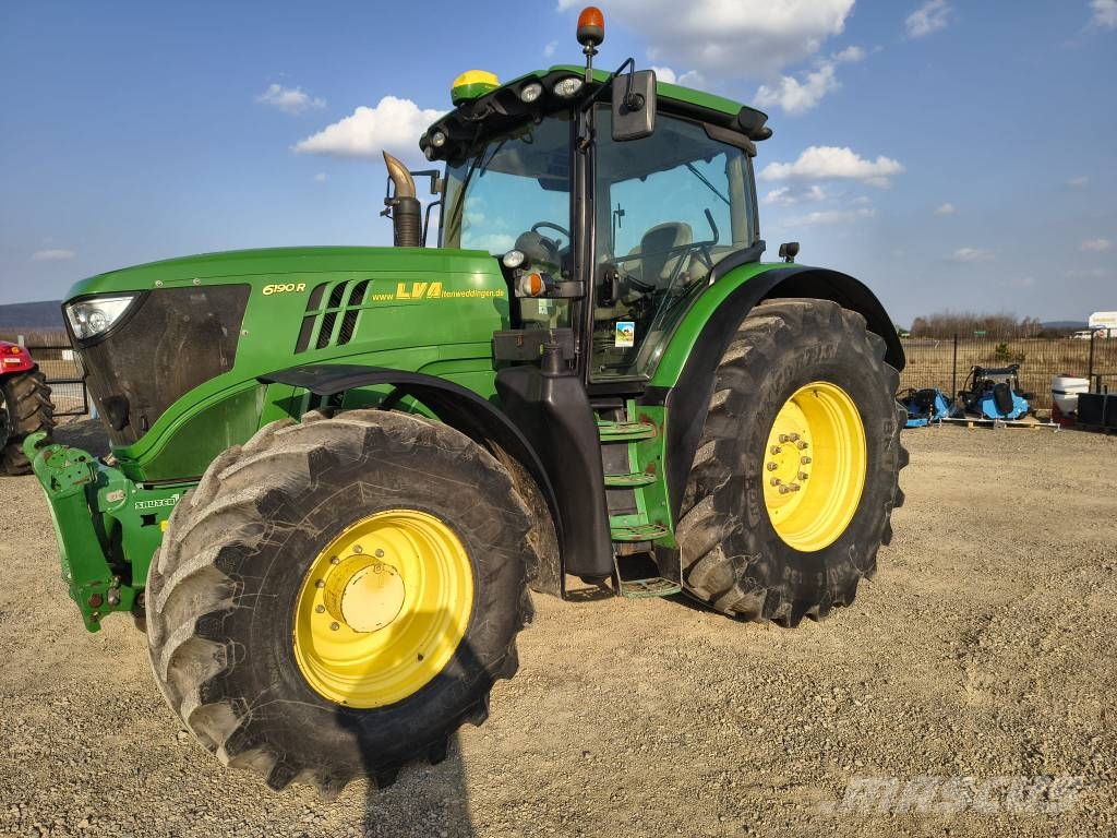 John Deere 6190R Traktorok