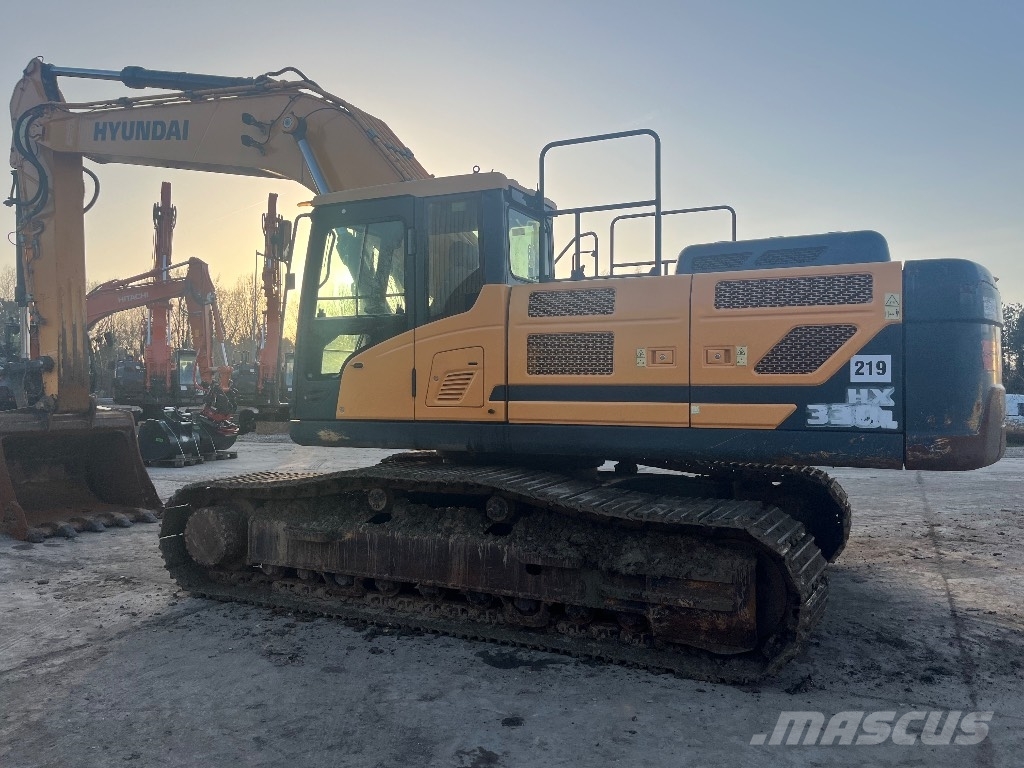 Hyundai HX 330 L Bageri guseničari