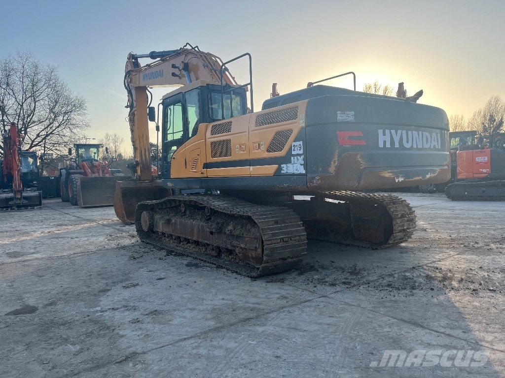 Hyundai HX 330 L Bageri guseničari