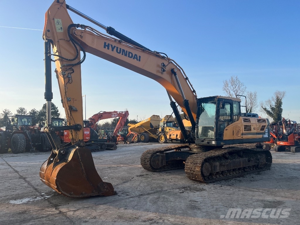 Hyundai HX 330 L Bageri guseničari