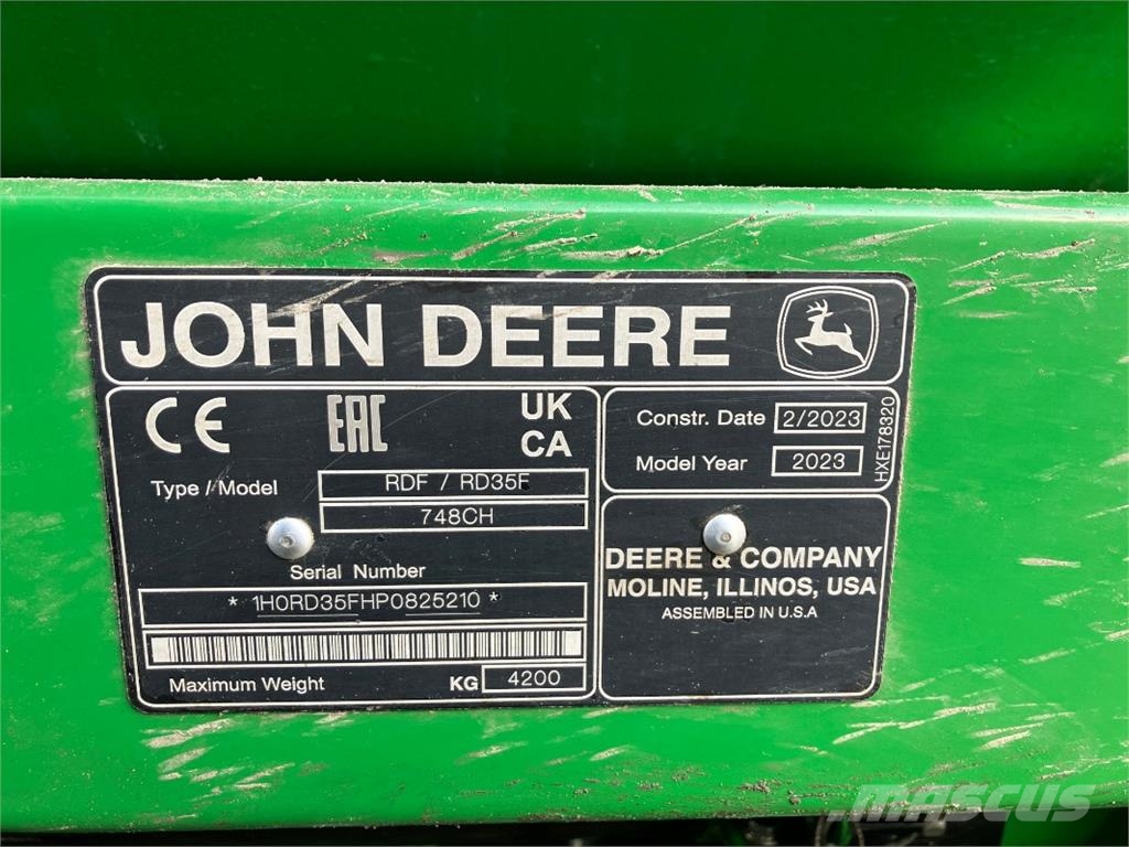 John Deere S785 Cosechadoras combinadas