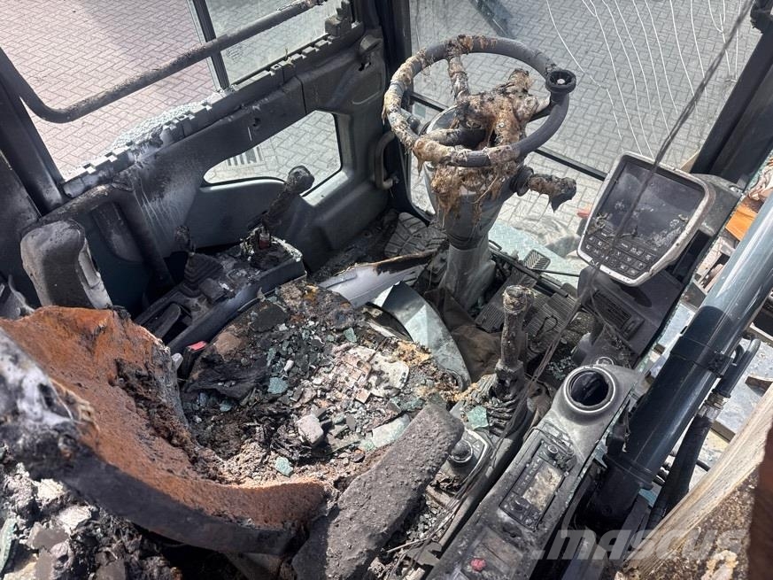 Hyundai HW140 - Brandschade / Fire demage / Brandschaden Ratiniai ekskavatoriai