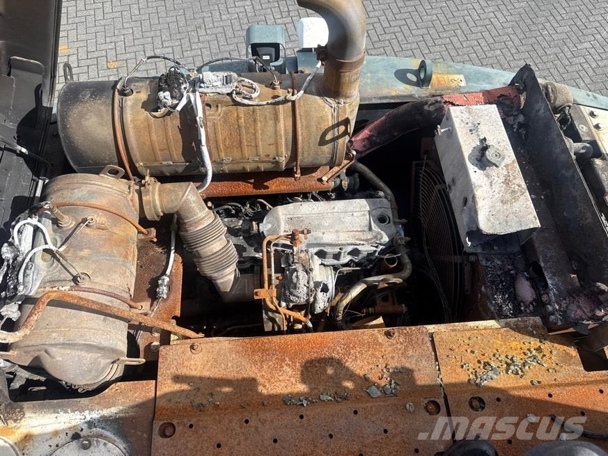 Hyundai HW140 - Brandschade / Fire demage / Brandschaden Ratiniai ekskavatoriai