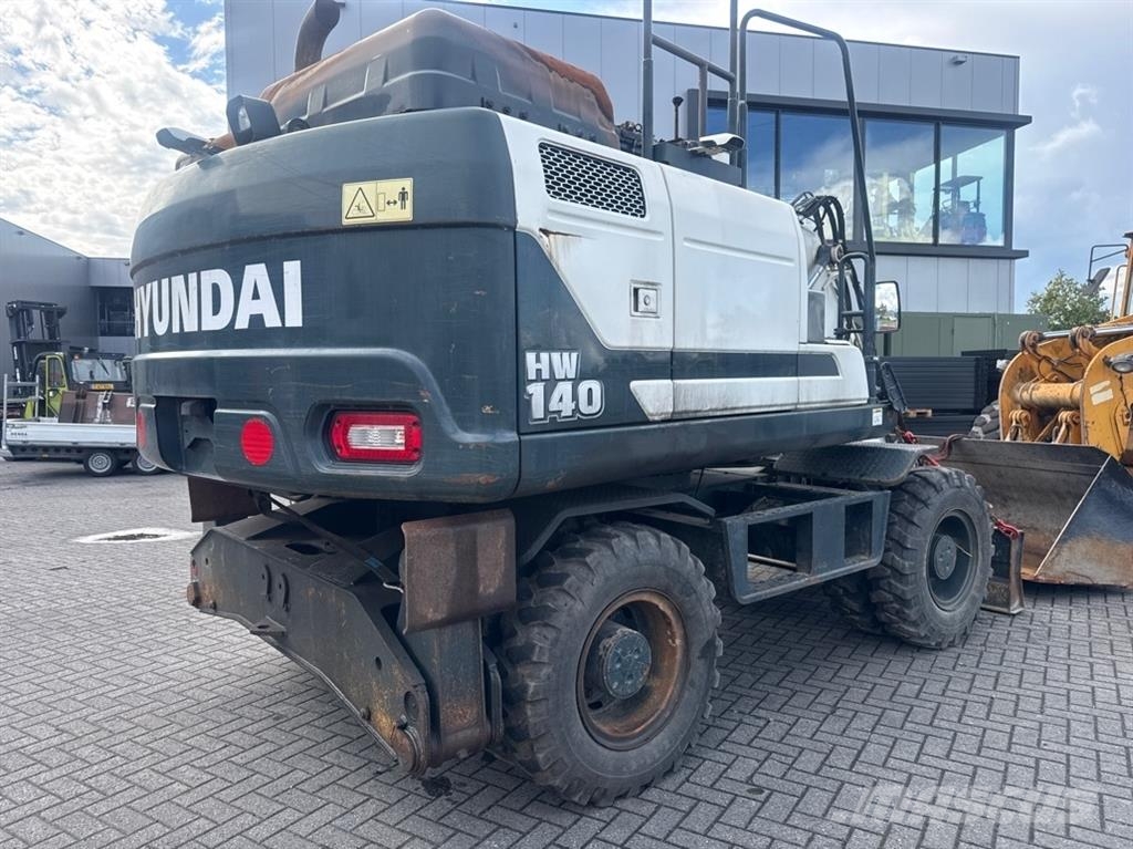Hyundai HW140 - Brandschade / Fire demage / Brandschaden Ratiniai ekskavatoriai