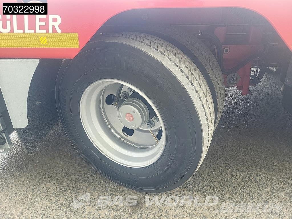 Schwarzmüller 3 axles NEW! 3x Steering Axles SAF Extendable Low loader-semi-trailers