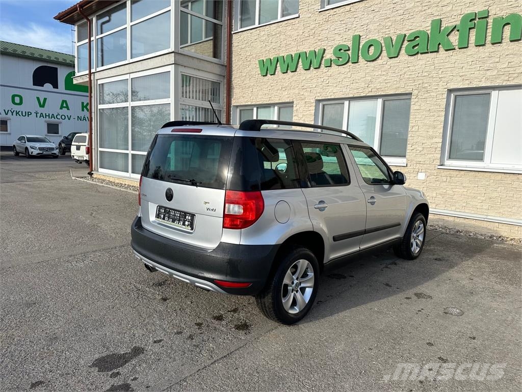 Skoda Yeti TSi 1,8 4x4 benzín VIN 545 Carros