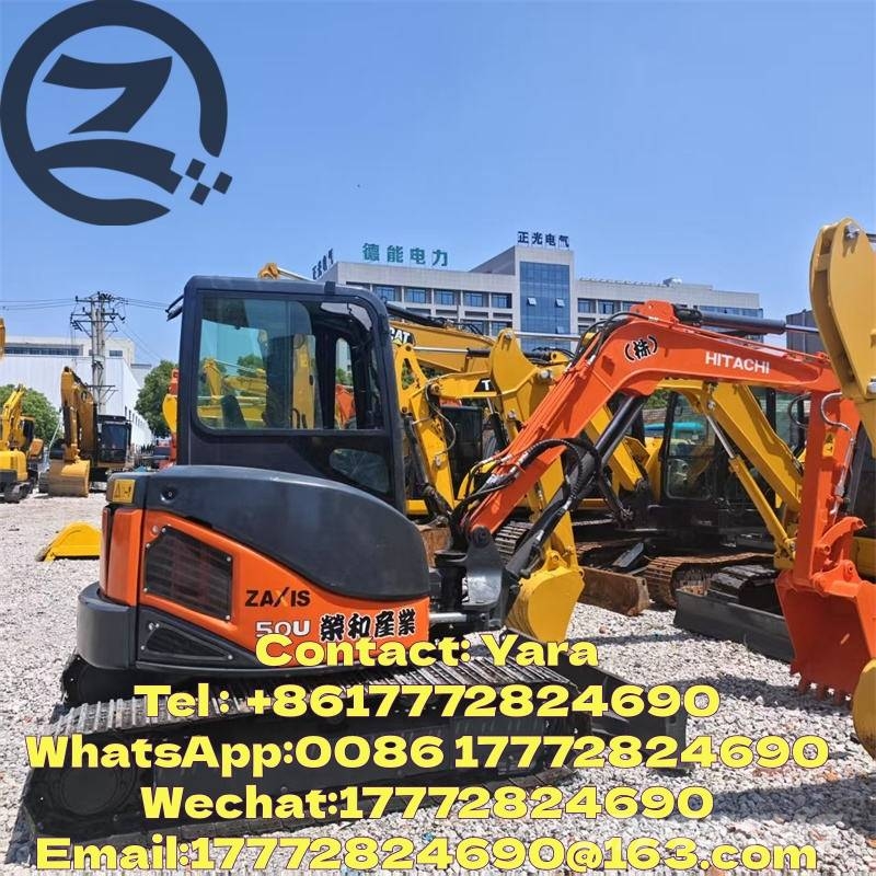 Hitachi ZX 50 U Mini bagri <7t