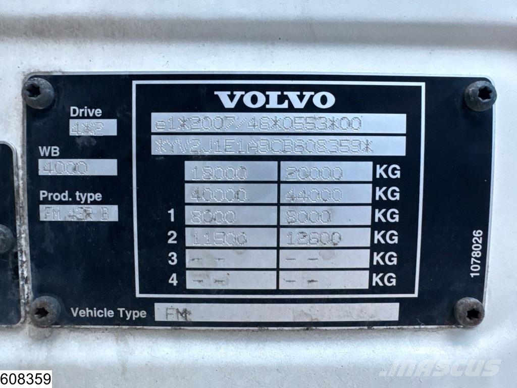 Volvo FM 370 EURO 5, Esterer, 13.260 L, 2 Comp Säiliöautot