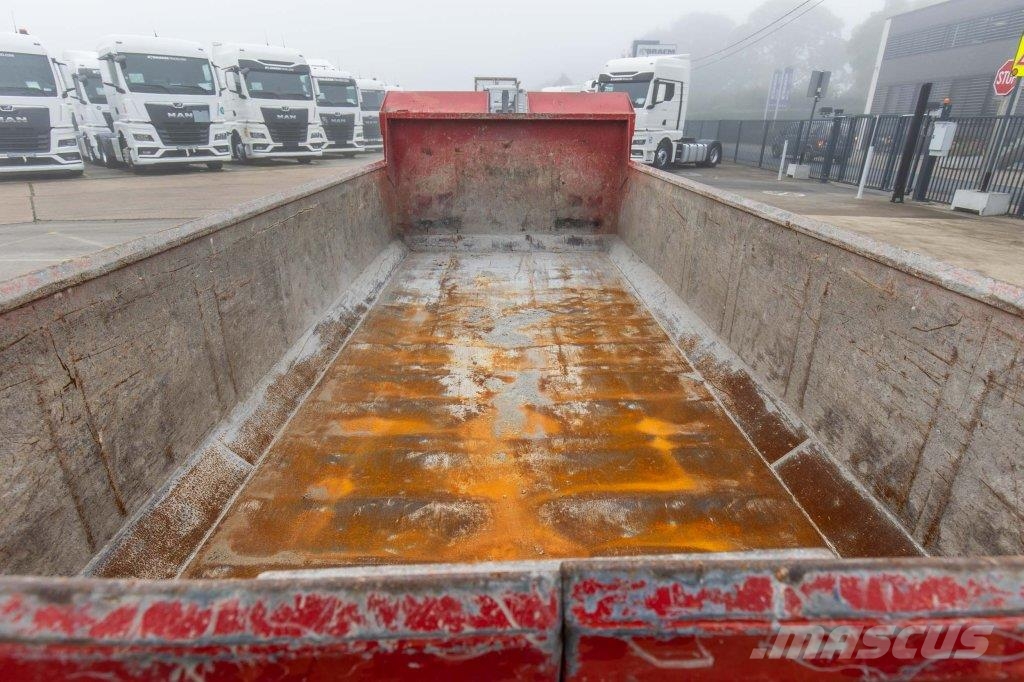 MAN TGS 33.420 BL - 6X6H Rol kiper kamioni sa kukom za podizanje tereta