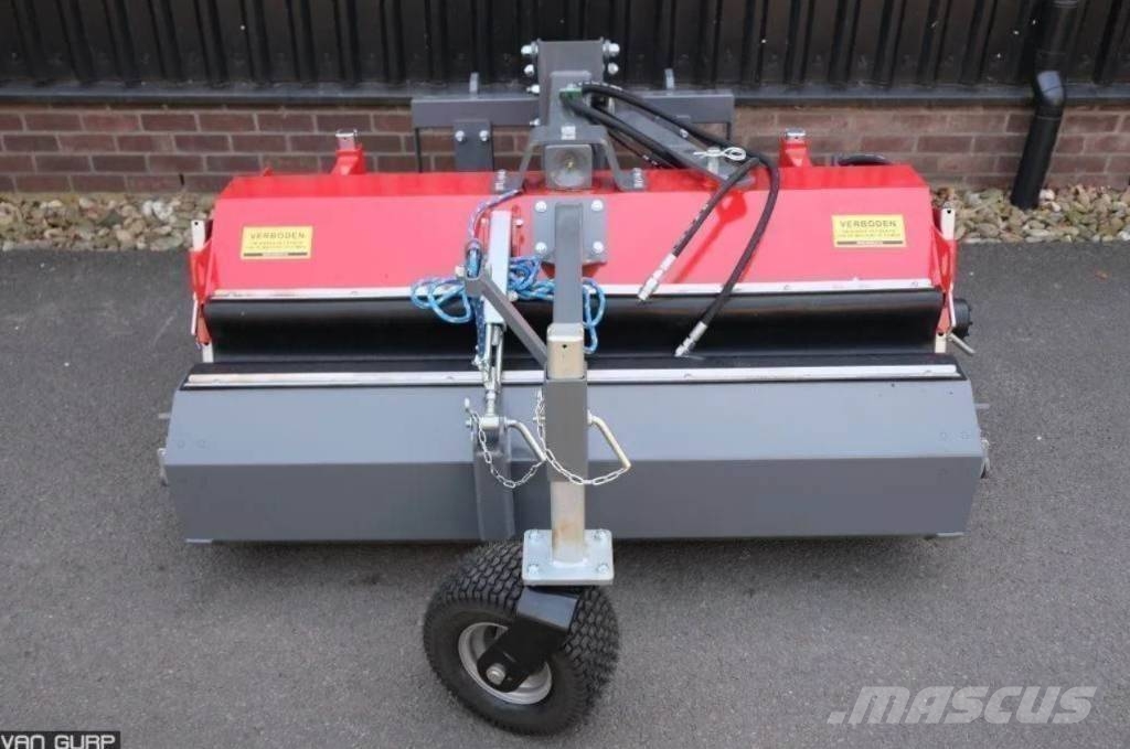 Eurotrac Veegmachine met hydraulische opvangbak 150cm Sweepers