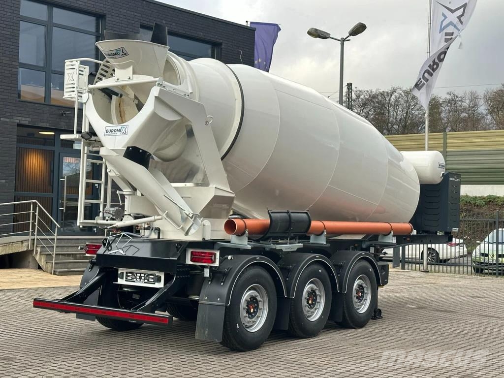 Euromix MTP - 12m³ Betonmischer-Auflieger Citas piekabes