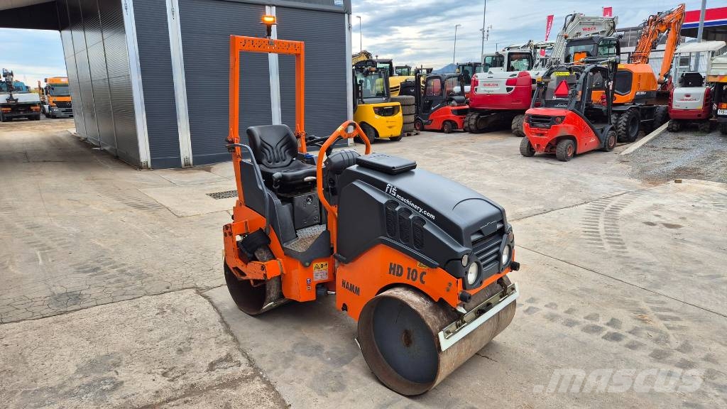 Hamm HD 10C VV - 2015 YEAR - 1105 WORKING HOURS Divvalču grunts veltņi