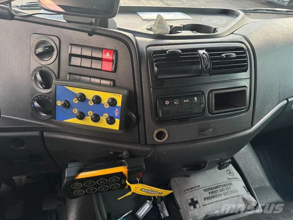 Mercedes-Benz Atego 1224 4X2 OMARZ + WINCH + REMOTE CONTROL TÜV Οχήματα περισυλλογής