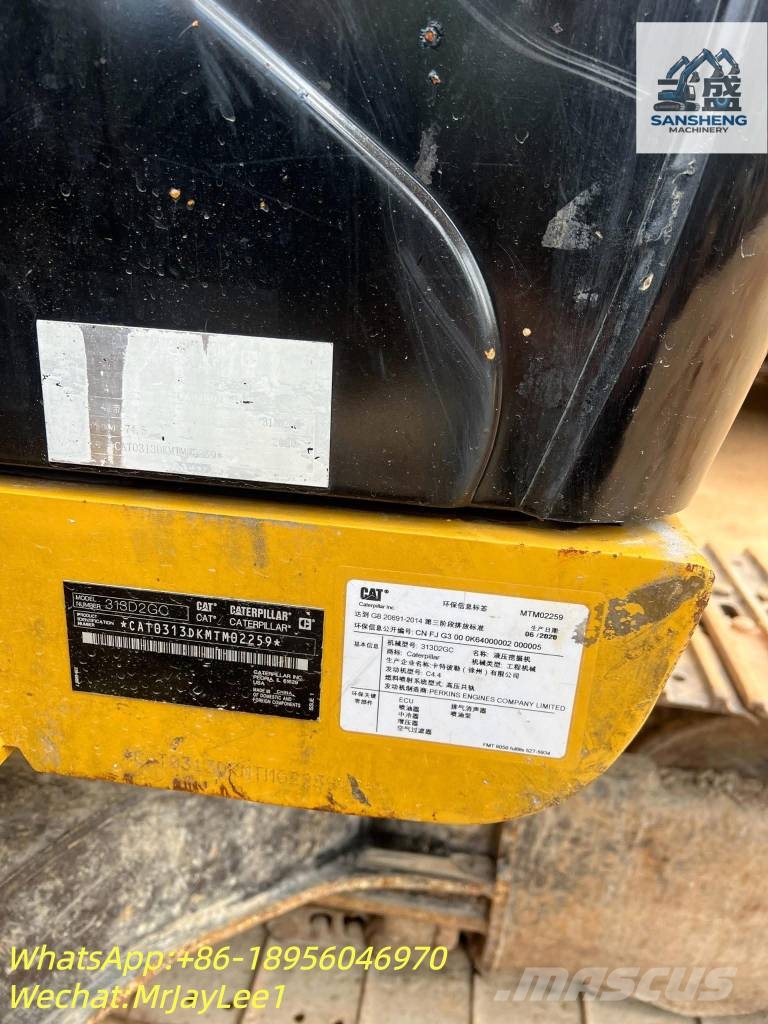 CAT 313D2GC Εκσκαφείς με ερπύστριες