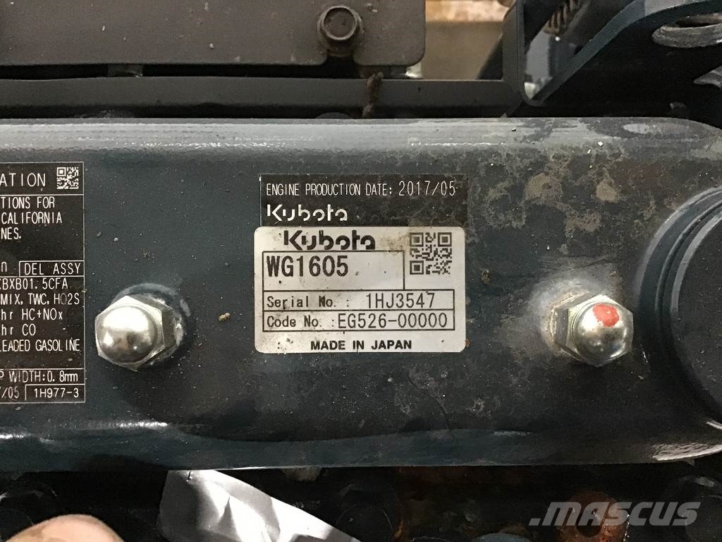 Kubota WG1605 NEW Construction - Autres