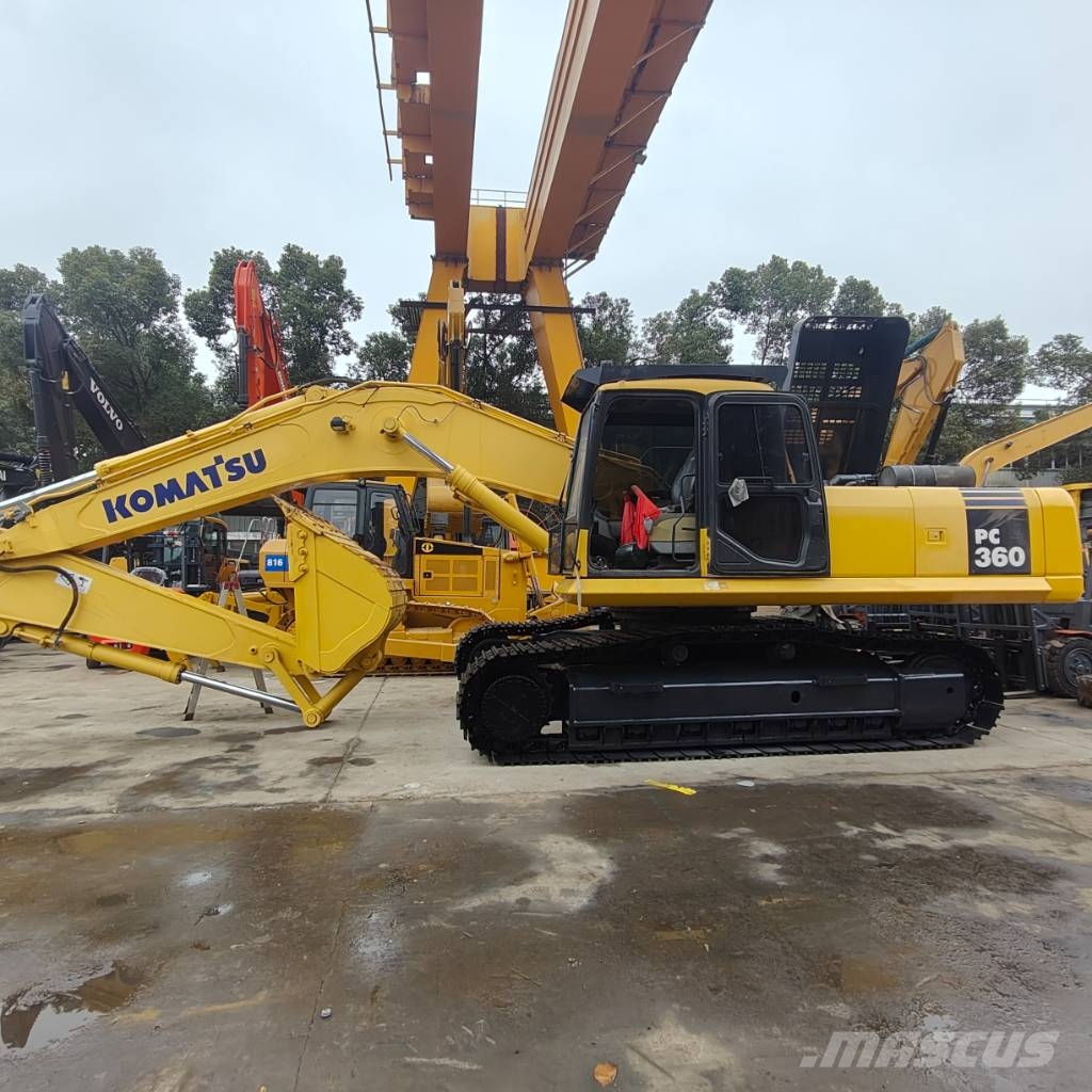 Komatsu PC 360-7 حفارات زحافة